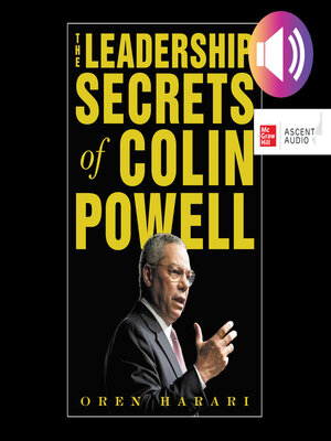 cover image of The Leadership Secrets of Colin Powell